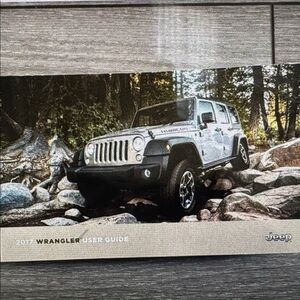 Jeep Wrangler 2017 Complete Set  Manuals In Pouch